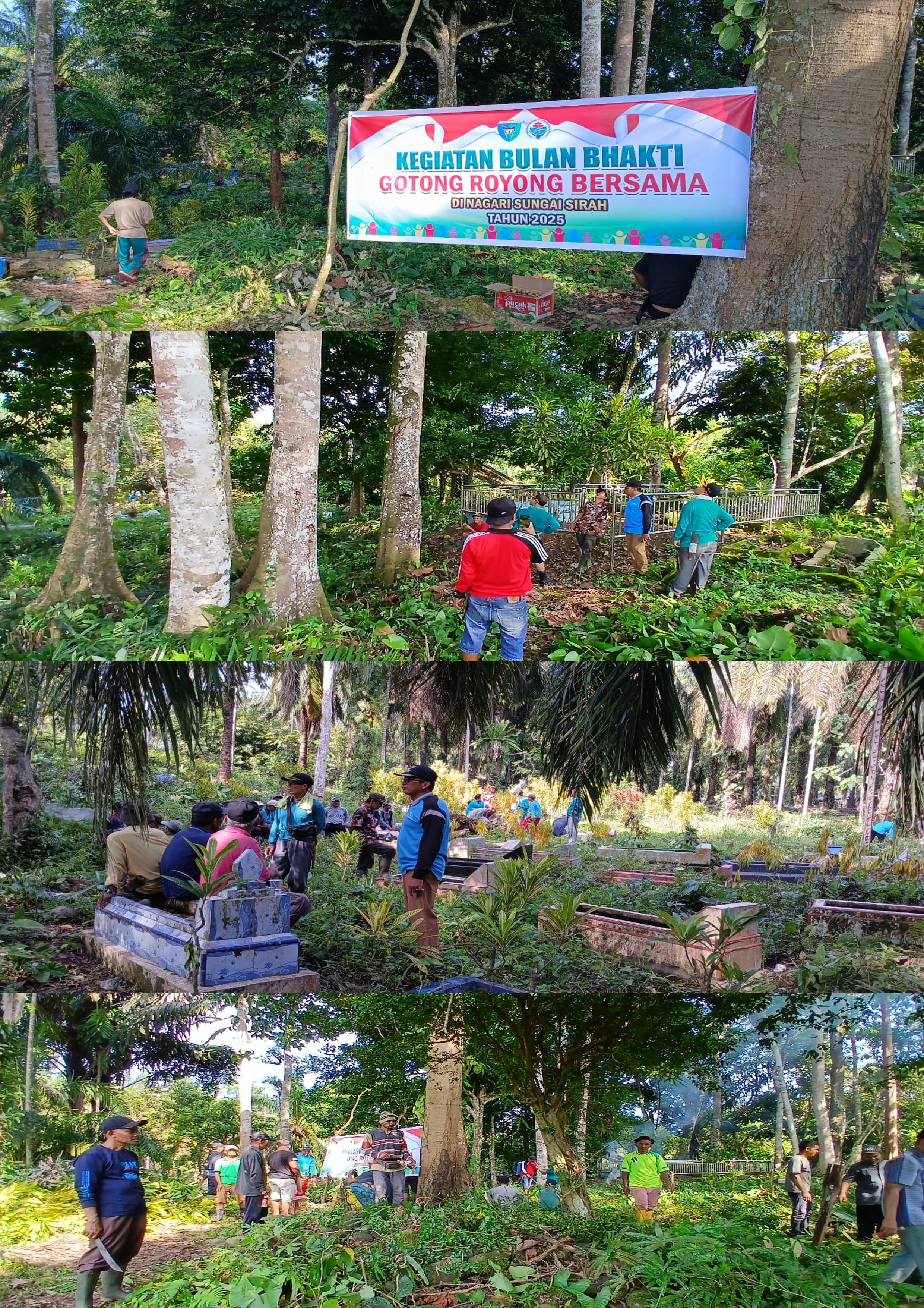 BULAN BHAKTI GOTONG ROYONG MASYARAKAT NAGARI SUNGAI SIRAH TAHUN 2025